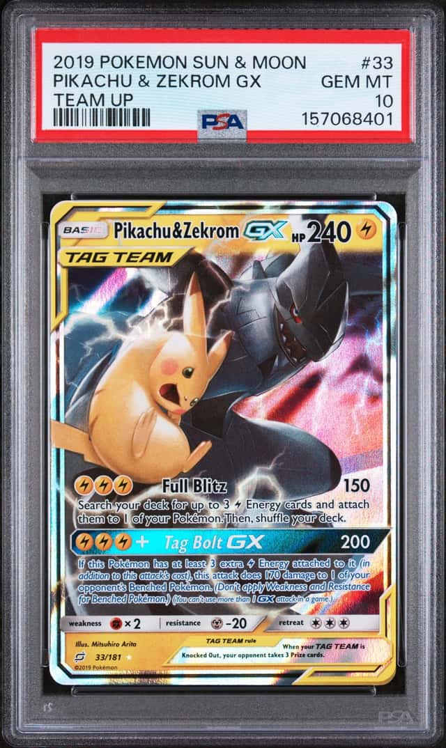 Pikachu & Zekrom GX