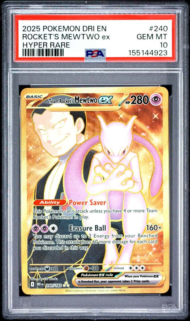 ROCKET'S MEWTWO ex