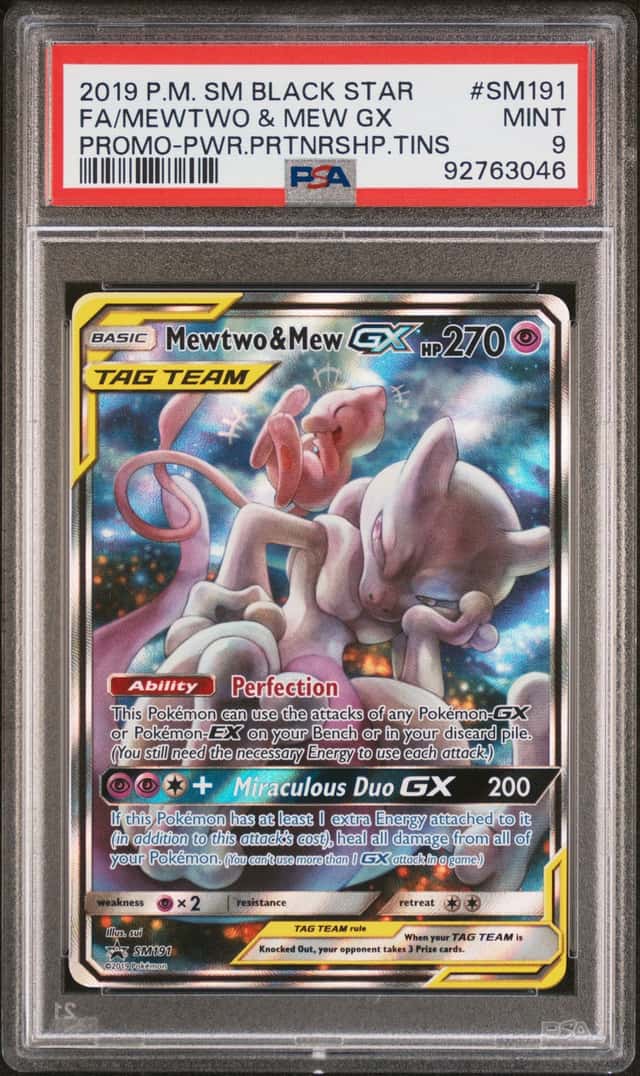 Mewtwo & Mew GX