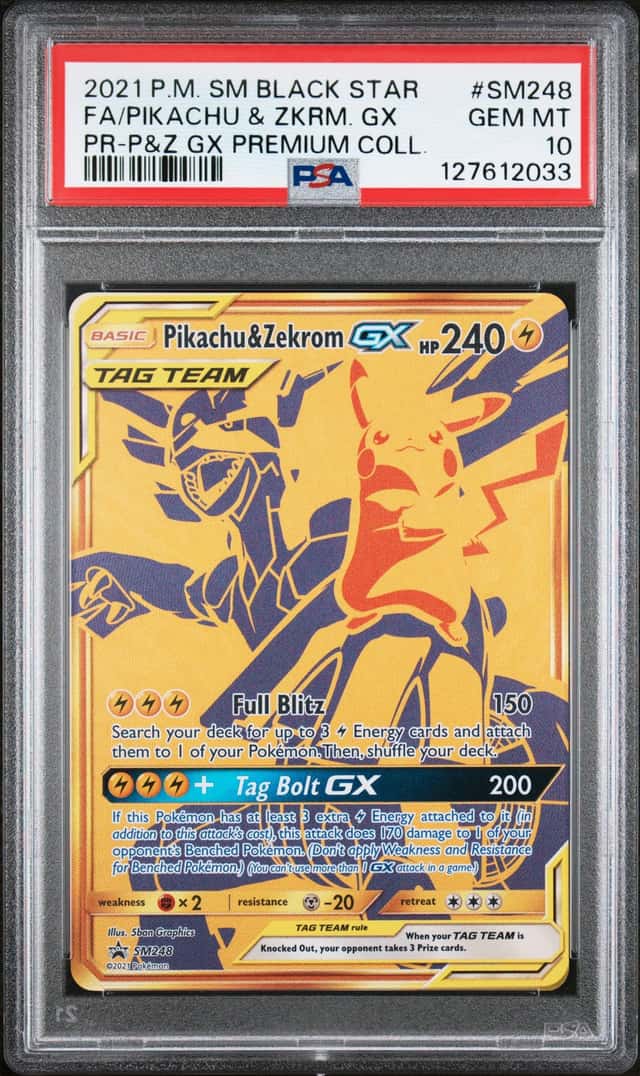 Pikachu & Zekrom GX
