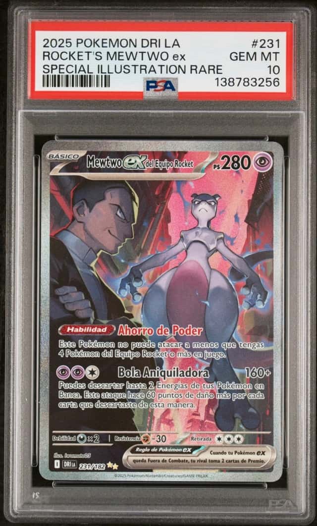 ROCKET'S MEWTWO ex