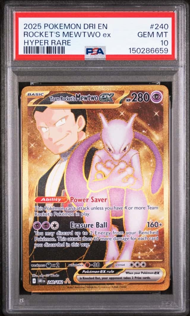 ROCKET'S MEWTWO ex