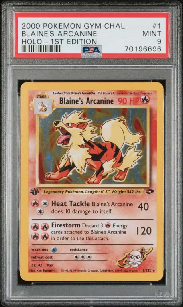 Blaine's Arcanine