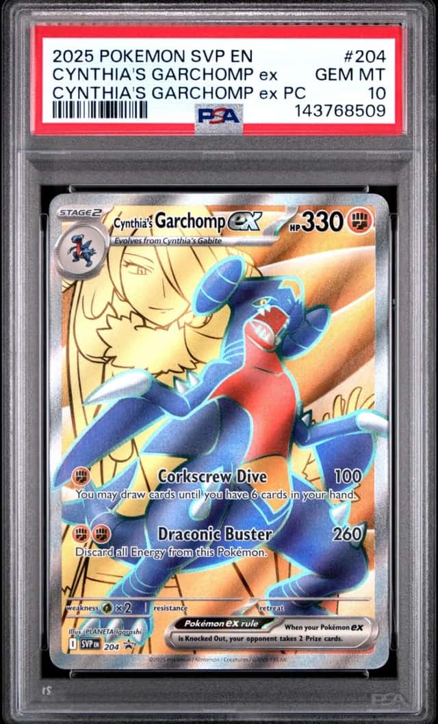 CYNTHIA'S GARCHOMP ex