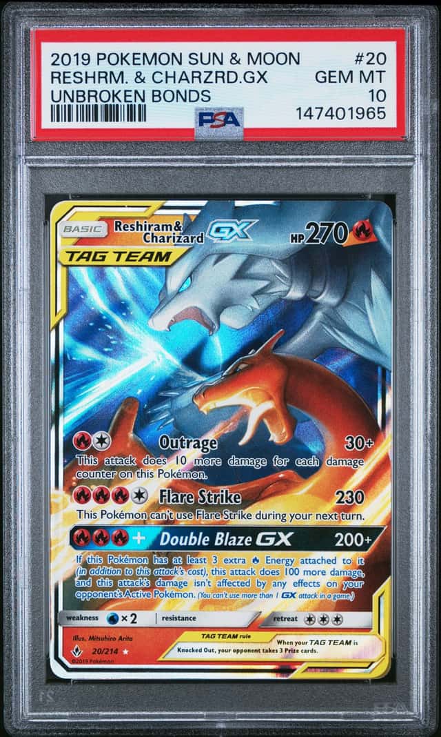 Reshiram & Charizard GX