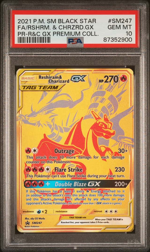 Reshiram & Charizard GX