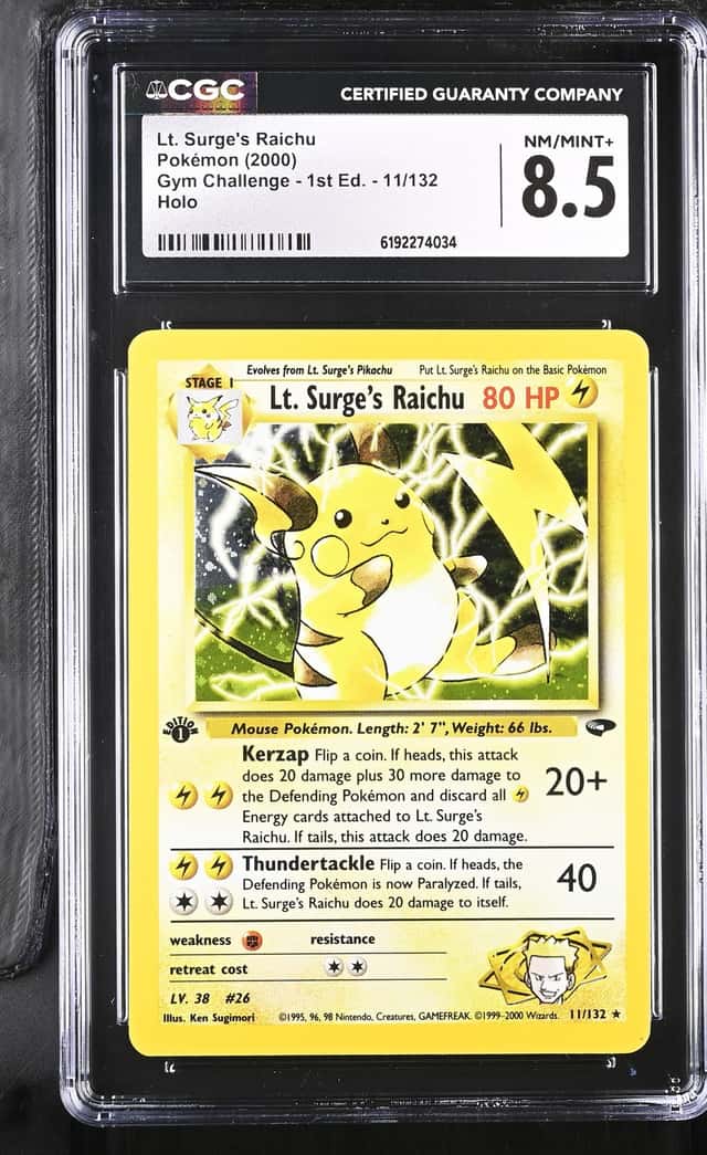 Lt. Surge's Raichu