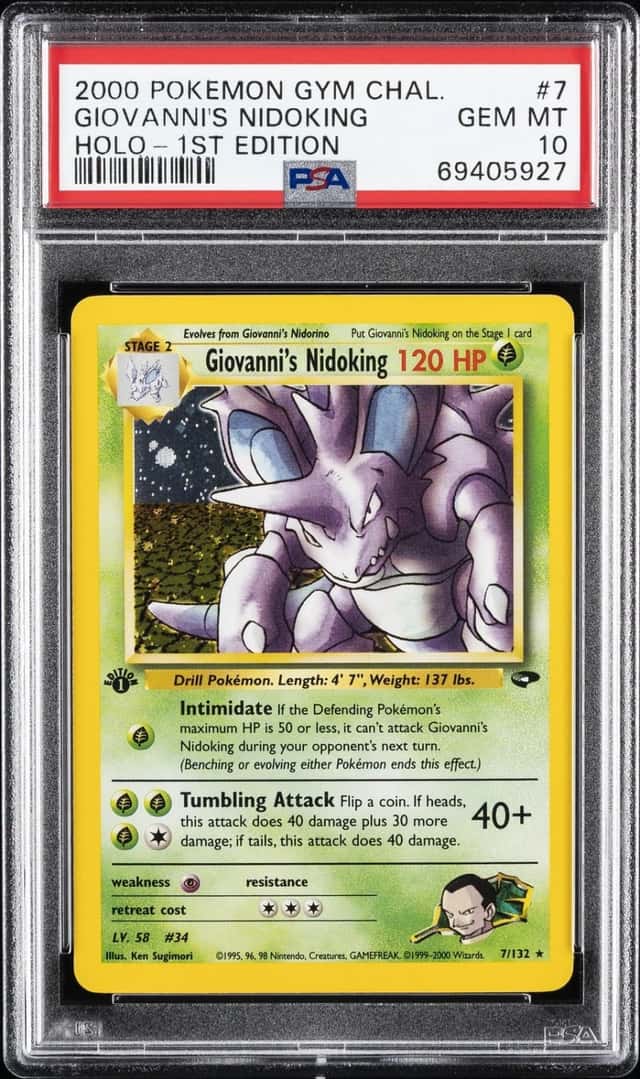Giovanni's Nidoking