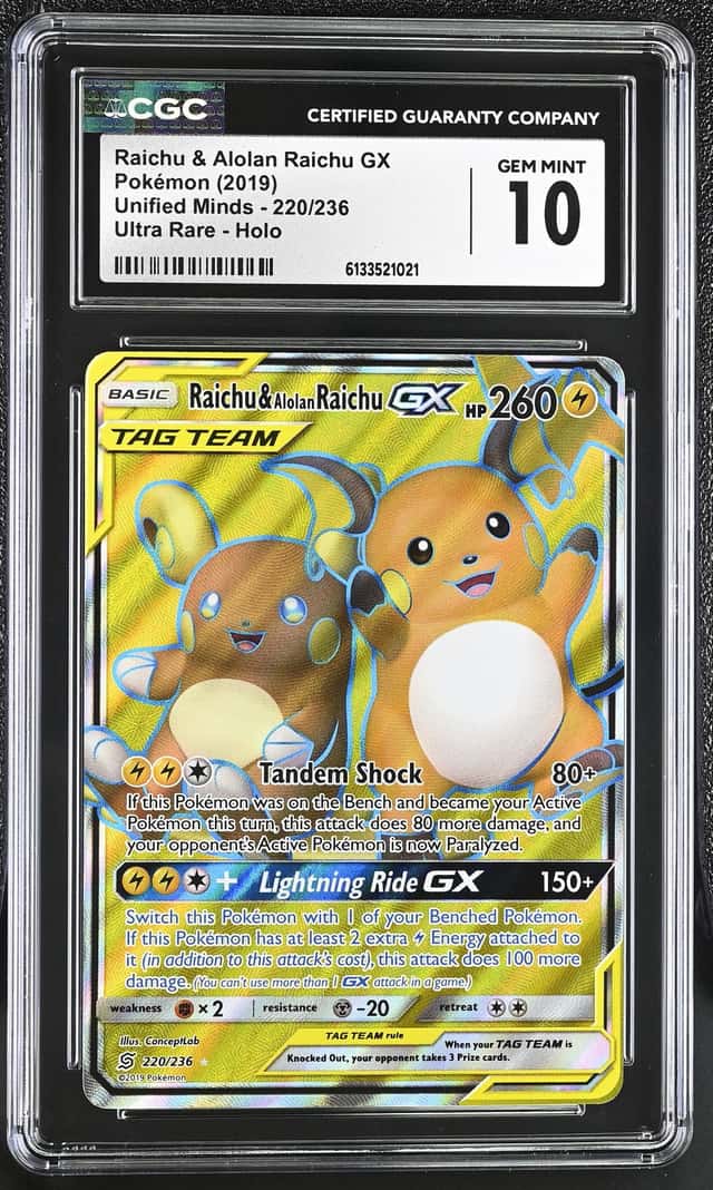 Raichu & Alolan Raichu GX