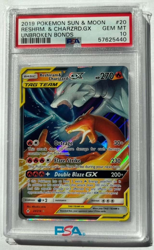 Reshiram & Charizard GX