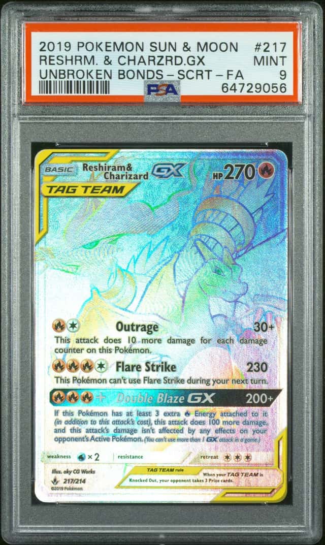 Reshiram & Charizard GX