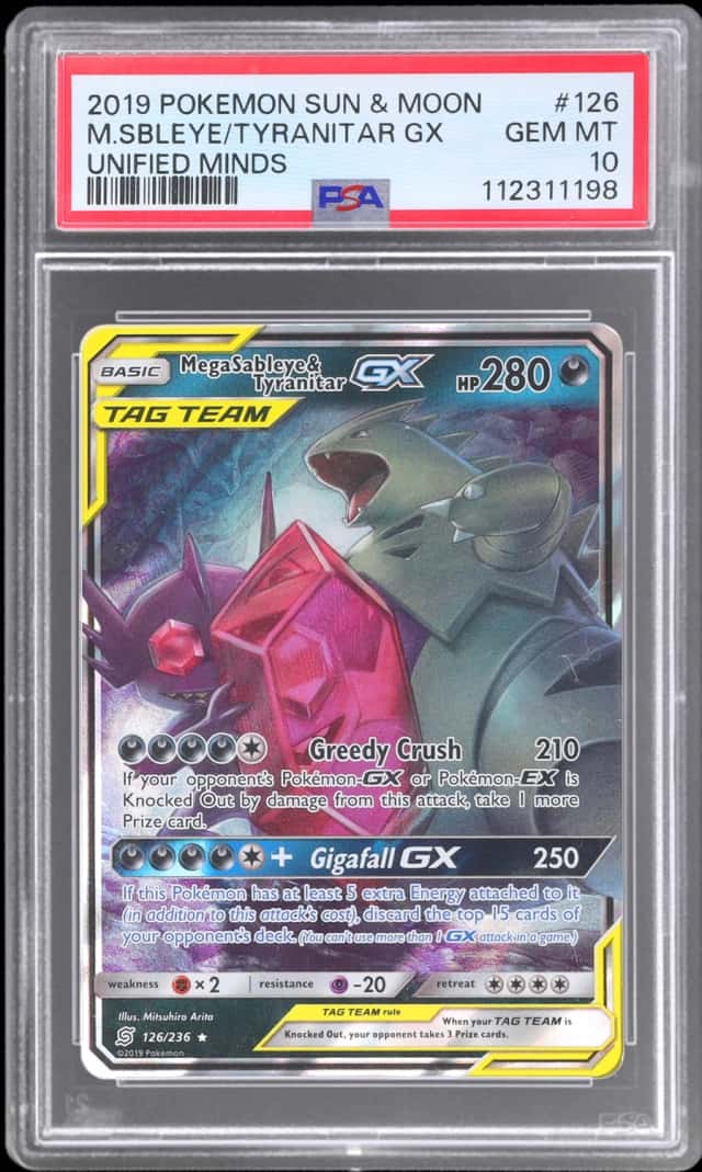 Mega Sableye & Tyranitar GX