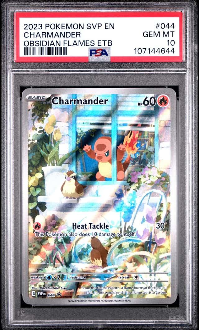 Pokemon TCG Obsidian Flames Charmander #044 Black Star Promo PSA 10 [English/EN]