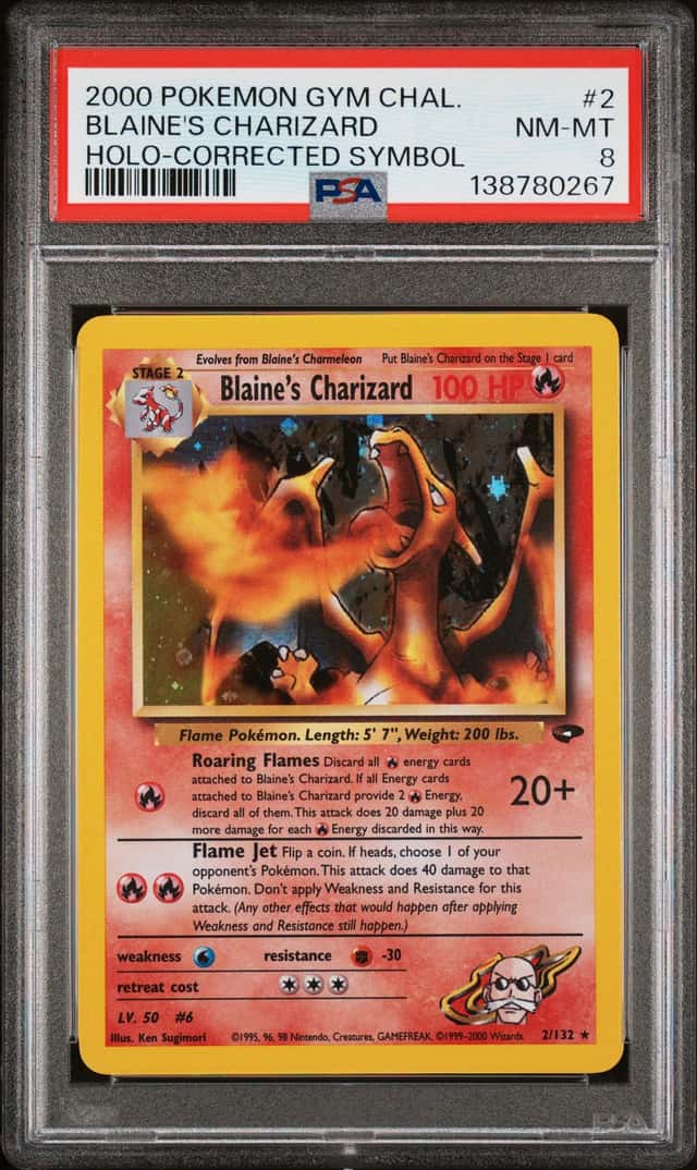 Blaine's Charizard