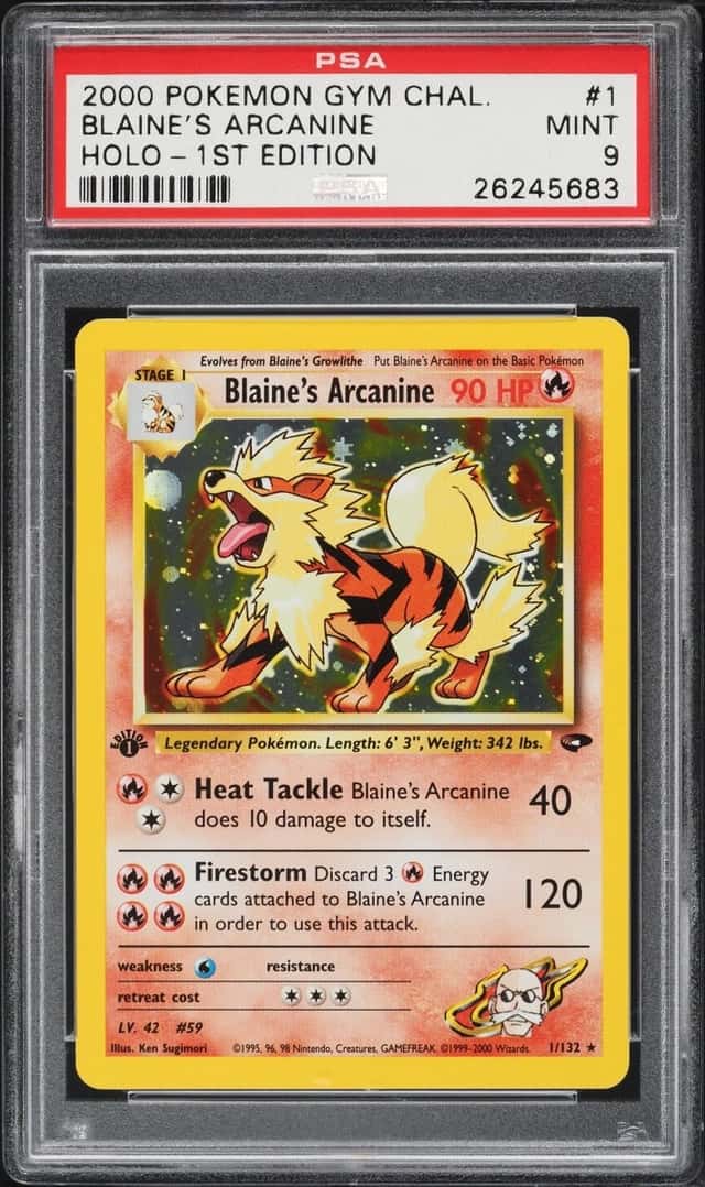 Blaine's Arcanine