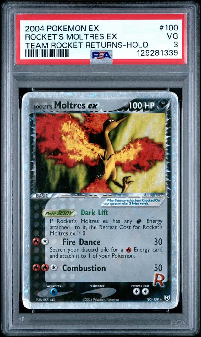 Rocket's Moltres EX