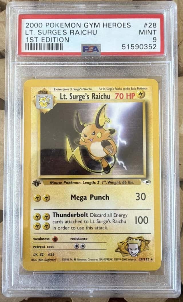 Lt. Surge's Raichu