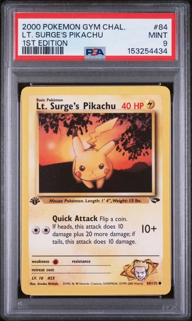 Lt. Surge's Pikachu