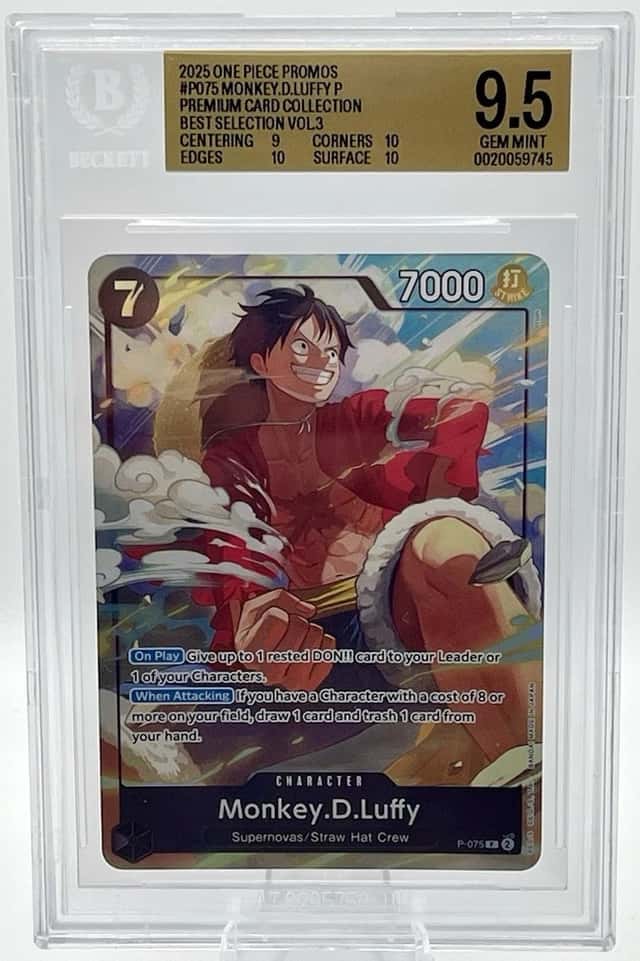 Monkey.D.Luffy P/(Premium Card Collection -Best Selection Vol.3)