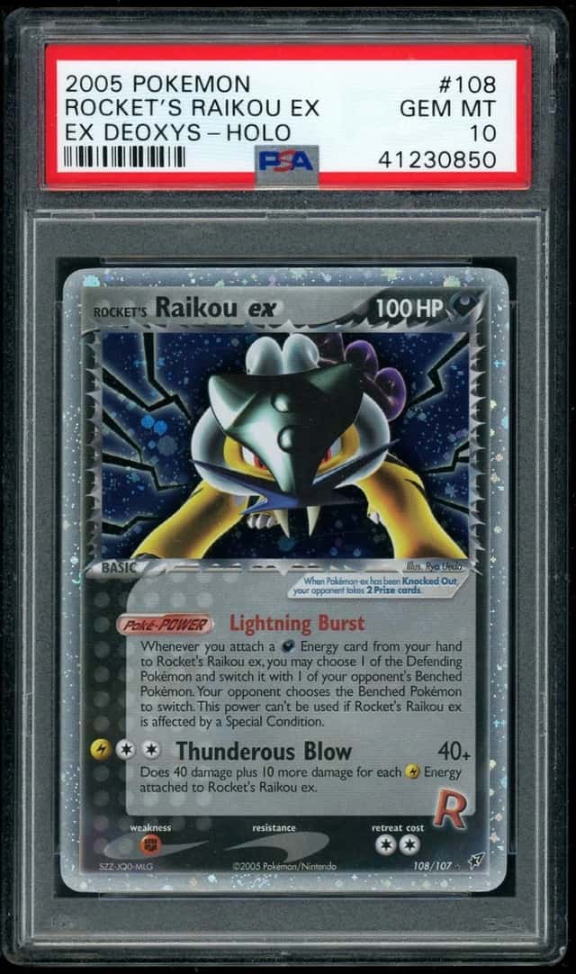 Rocket's Raikou ex