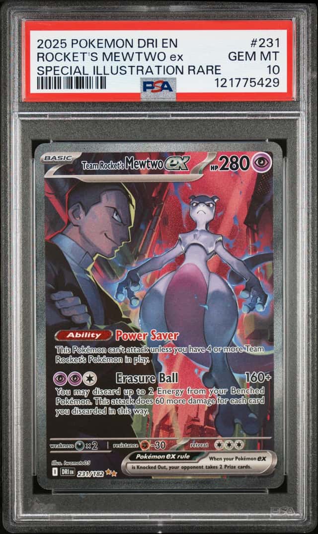 ROCKET'S MEWTWO ex