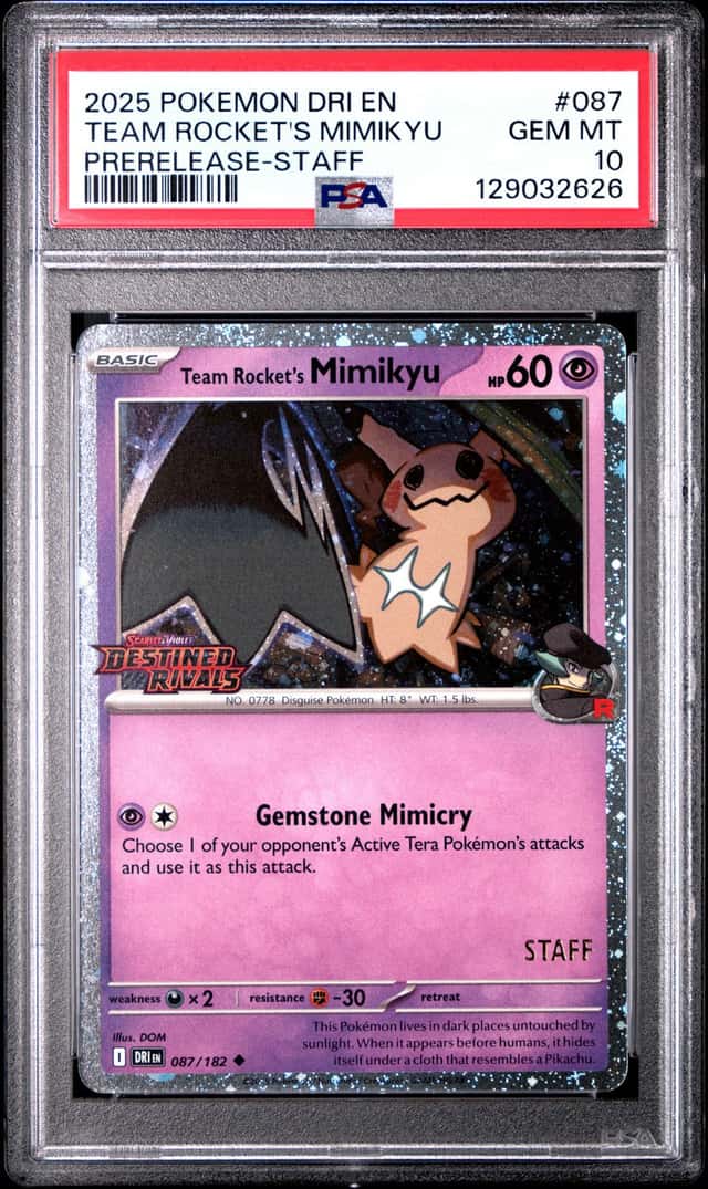Team Rocket's Mimikyu