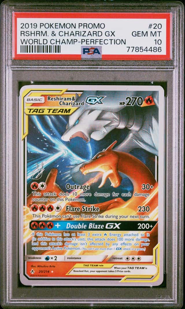 Reshiram & Charizard GX