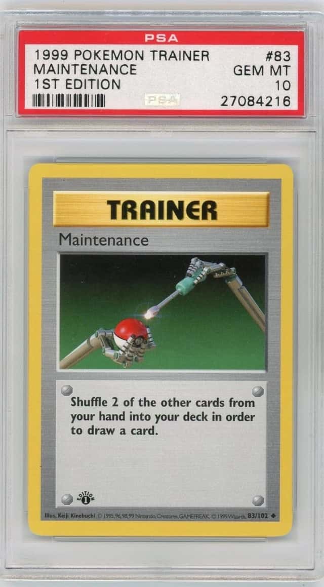 Maintenance