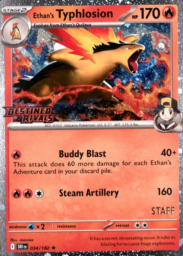 Holo · Prerelease · Staff