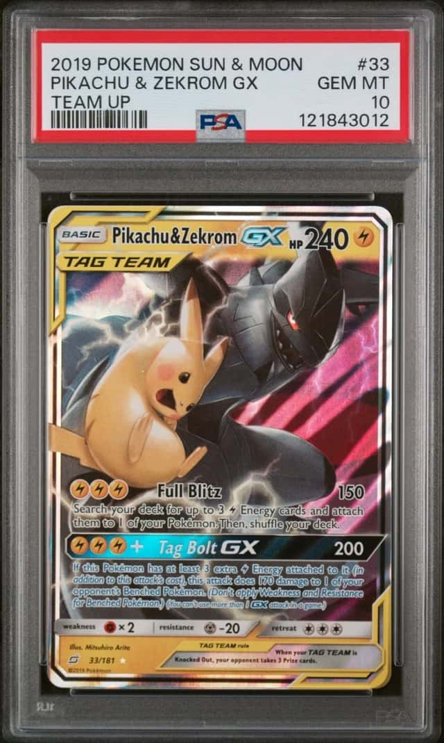 Pikachu & Zekrom GX