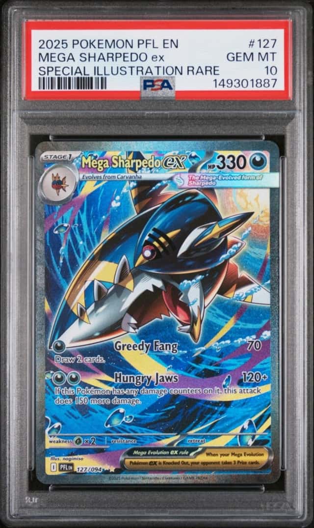 MEGA SHARPEDO ex