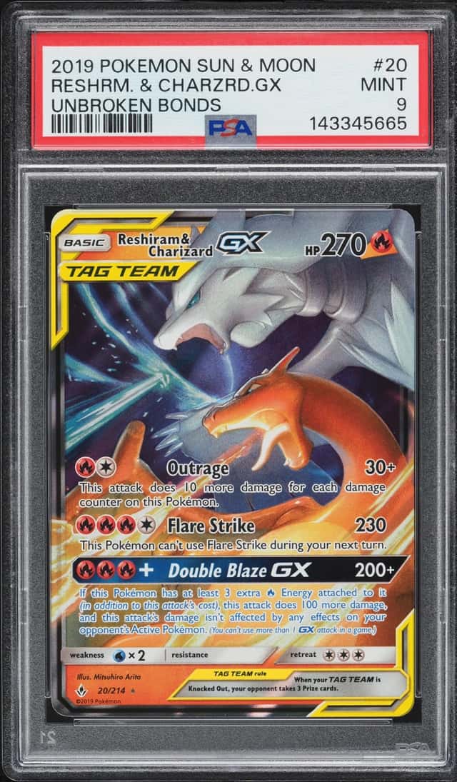 Reshiram & Charizard GX