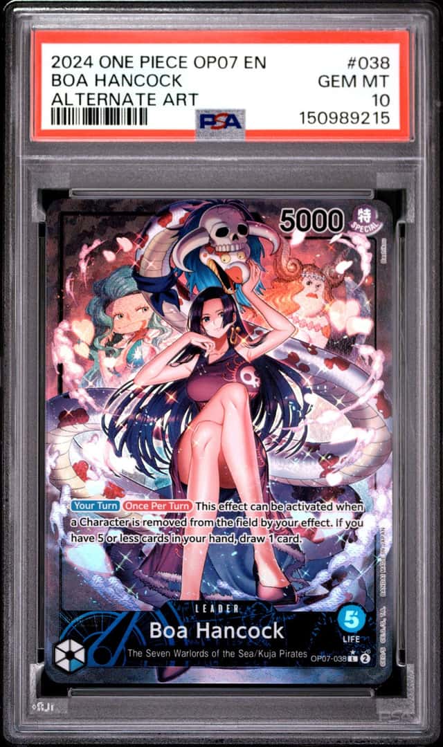 2024 One Piece 500 Years In the Future Alternate Art Boa Hancock #OP07038