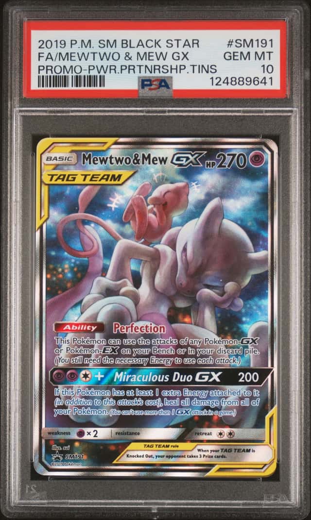 Mewtwo & Mew GX