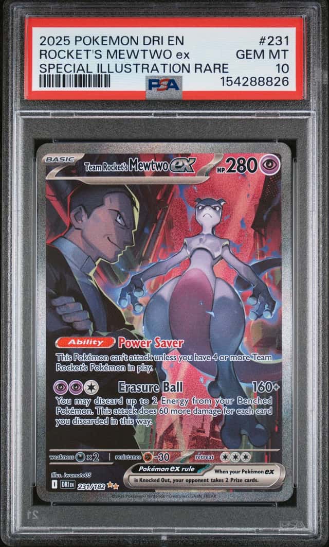 ROCKET'S MEWTWO ex