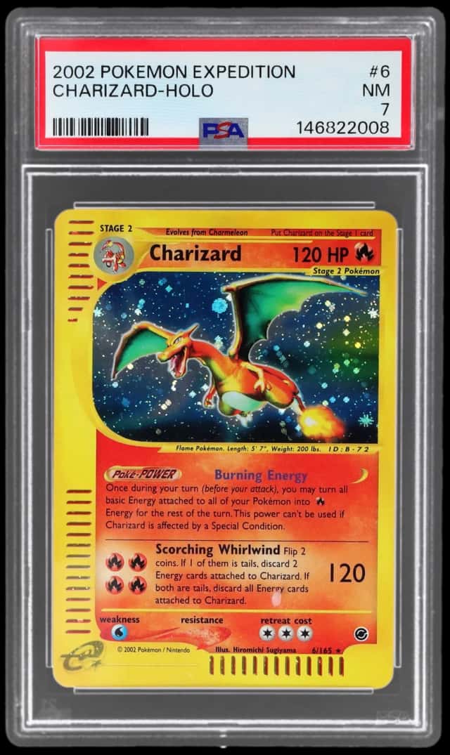 2002 Pokemon Expedition Holo Charizard #6
