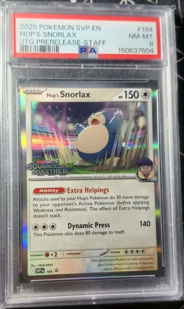 Hop's Snorlax