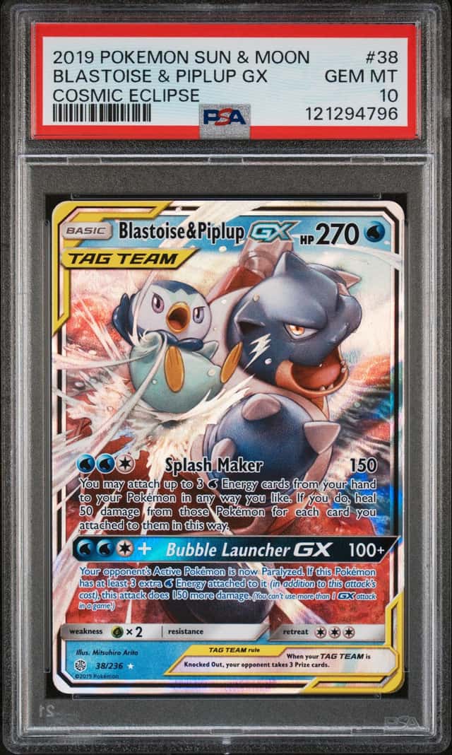 Blastoise & Piplup GX