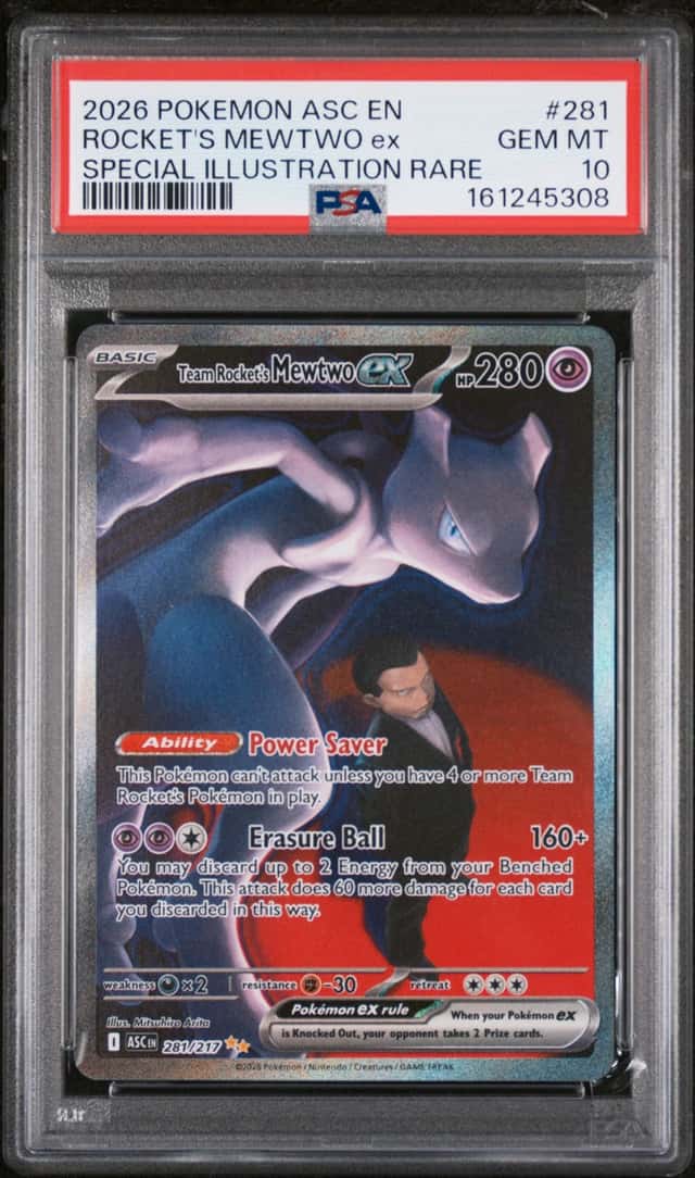ROCKET'S MEWTWO ex