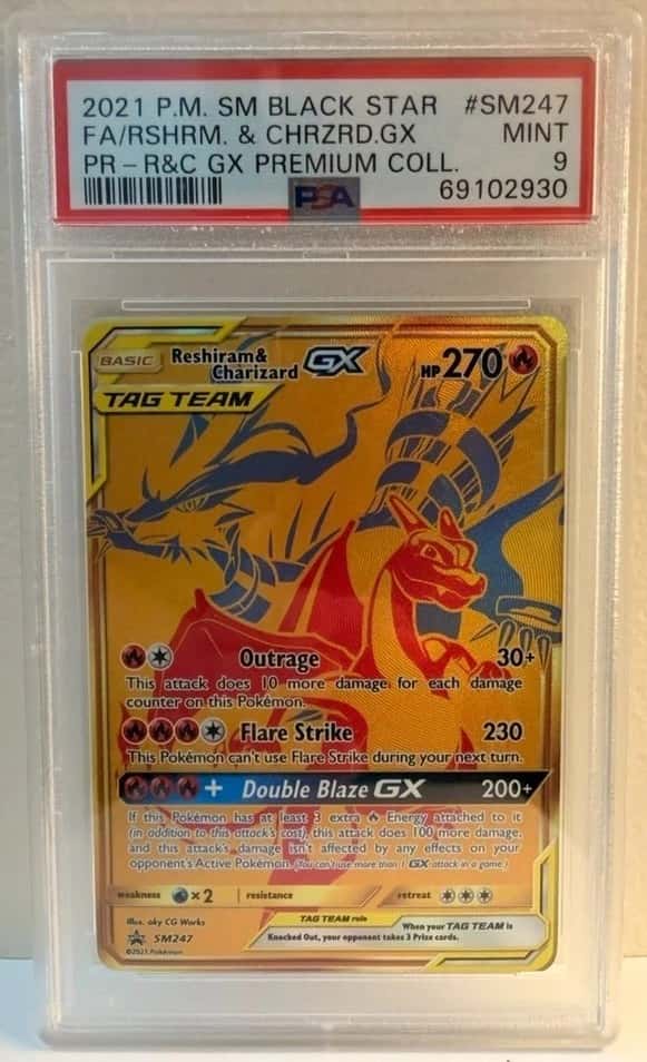 Reshiram & Charizard GX