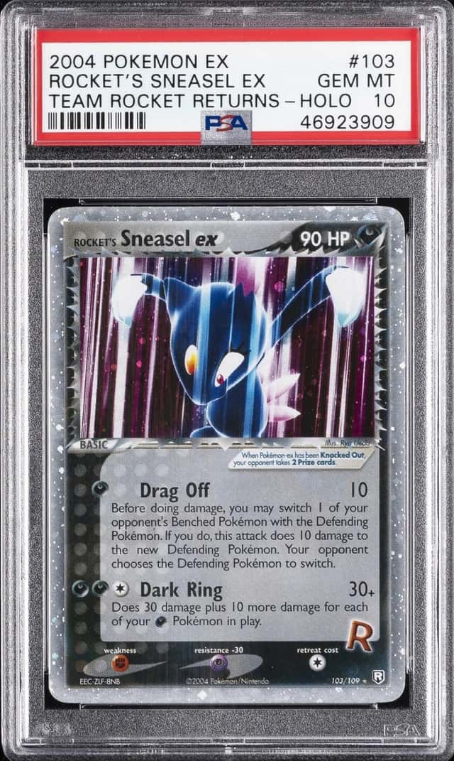 Rocket's Sneasel EX