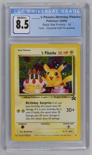 Birthday Pikachu