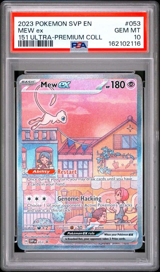 2023 POKEMON SVP PROMO 151 ULTRA-PREMIUM COLLECTION #053 MEW EX PSA 10