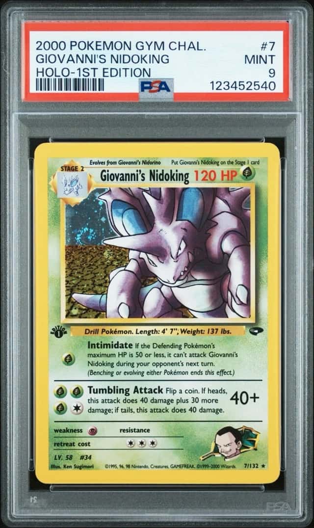 Giovanni's Nidoking