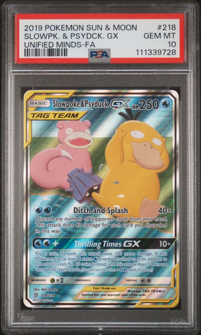 Slowpoke & Psyduck GX