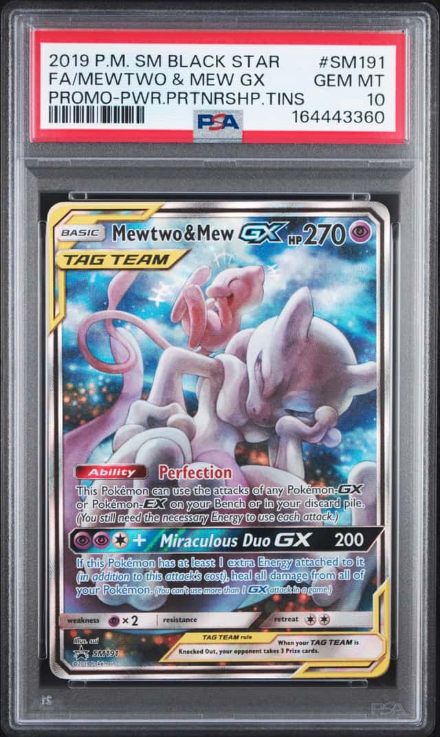 Mewtwo & Mew GX