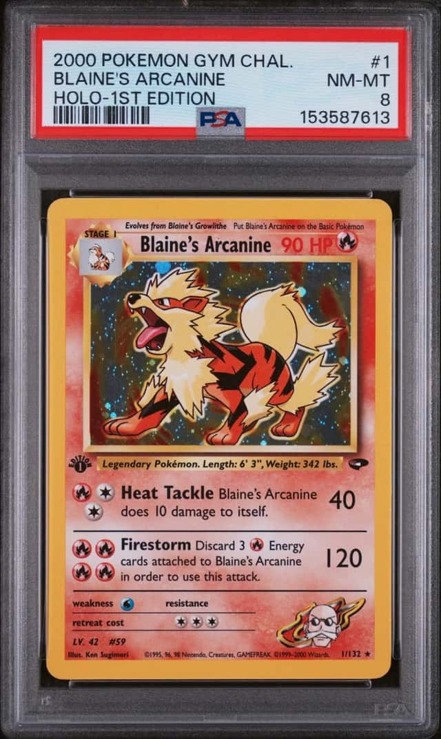 Blaine's Arcanine