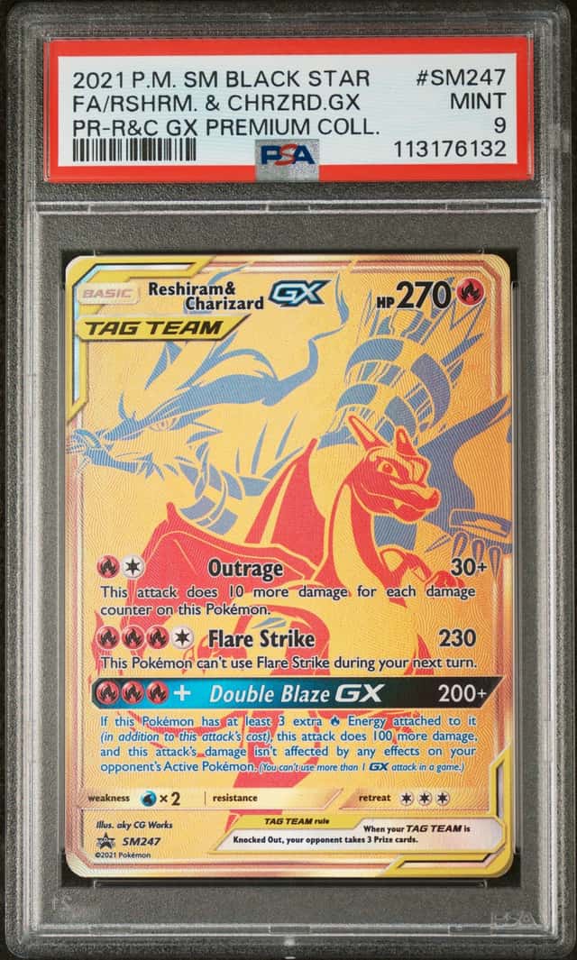 Reshiram & Charizard GX