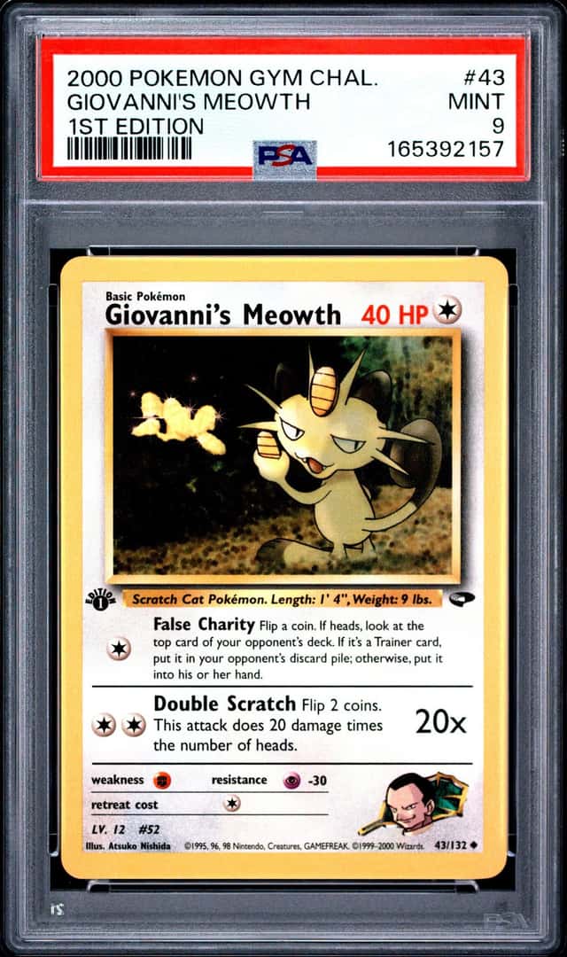Giovanni's Meowth