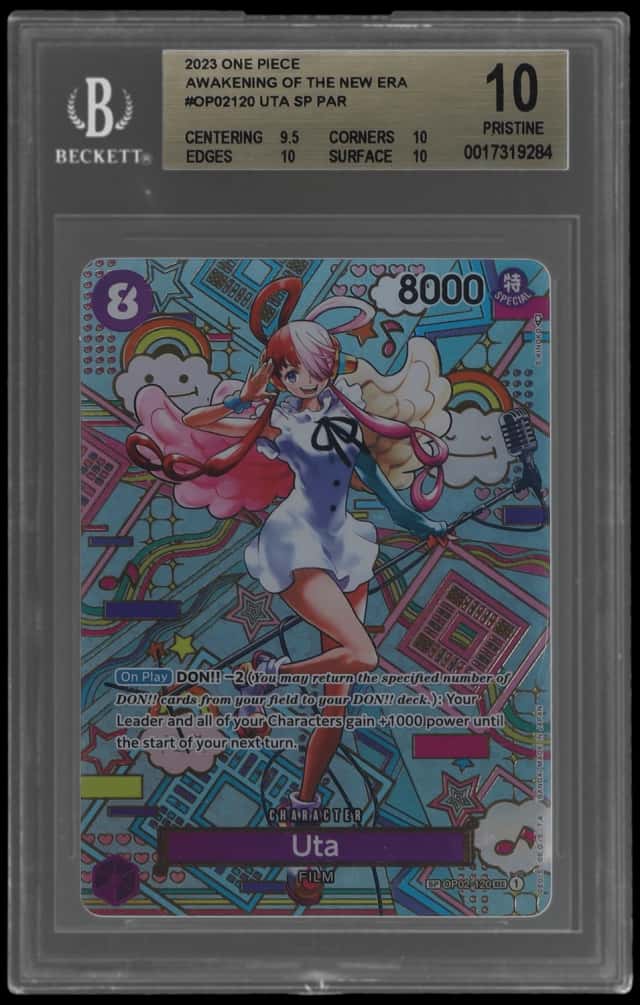 2023 One Piece Awakening of the New Era Special Alternate Art Uta #OP02-120